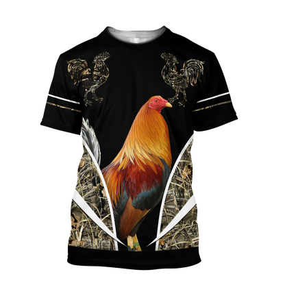 Rooster 3D Printed Unisex Shirts TNA22042101