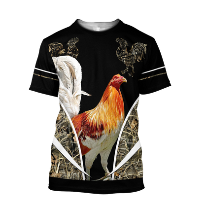 Rooster 3D Printed Unisex Shirts TNA22042102