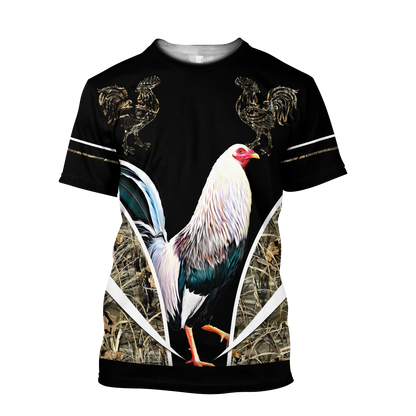 Rooster 3D Printed Unisex Shirts TNA22042103VH