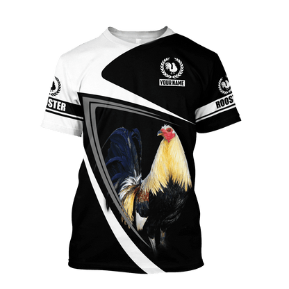 Personalized Rooster 3D Printed Unisex Shirts DA28042103