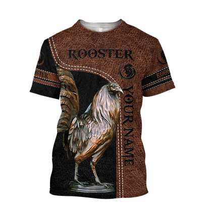Personalized Rooster 3D Printed Unisex Shirts TNA28042103