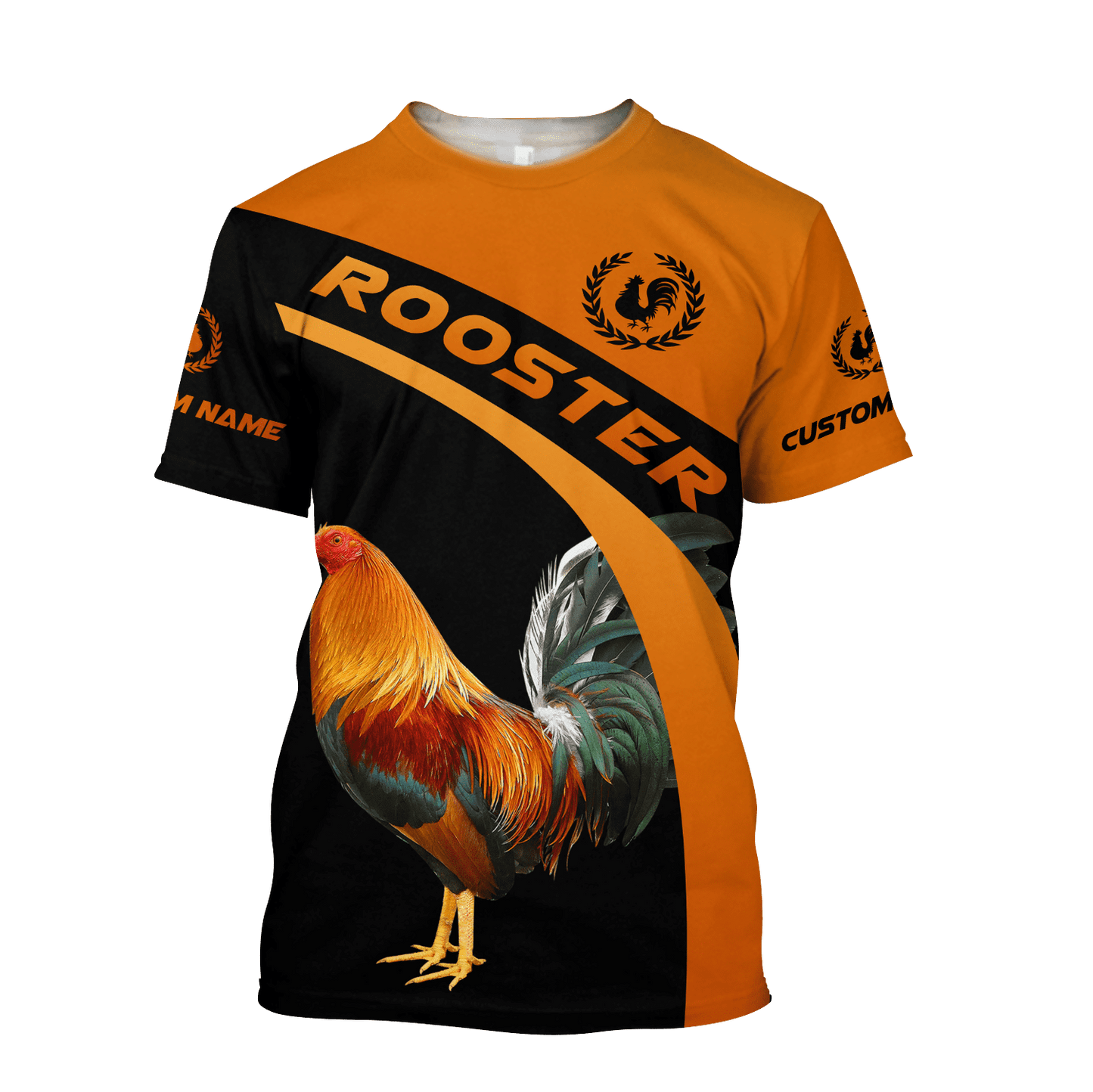 Personalized Rooster 3D Printed Unisex Shirts HHT04052102