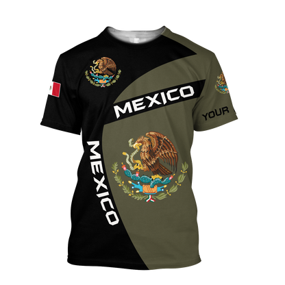 Personalized Mexico 3D All Over Printed Hoodie
