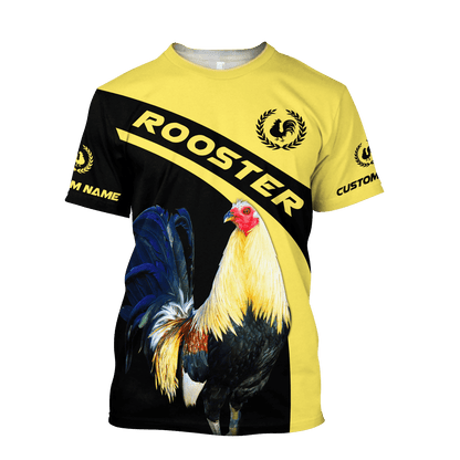 Personalized Rooster 3D Printed Unisex Shirts HHT08052103