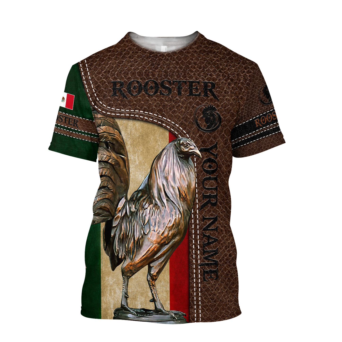 Personalized Mexican Rooster 3D Printed Unisex Shirts TNA11052104