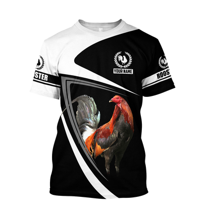 Personalized Rooster 3D Printed Unisex Shirts DA12052105