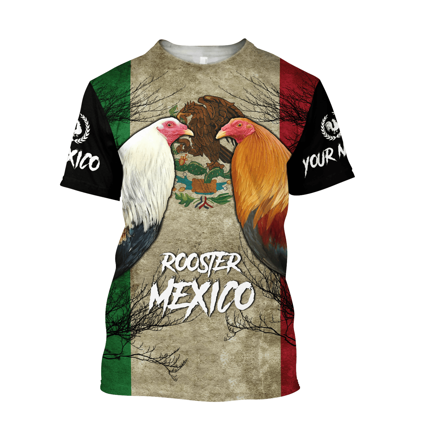 Personalized Rooster 3D Printed Unisex Shirts DA18052102
