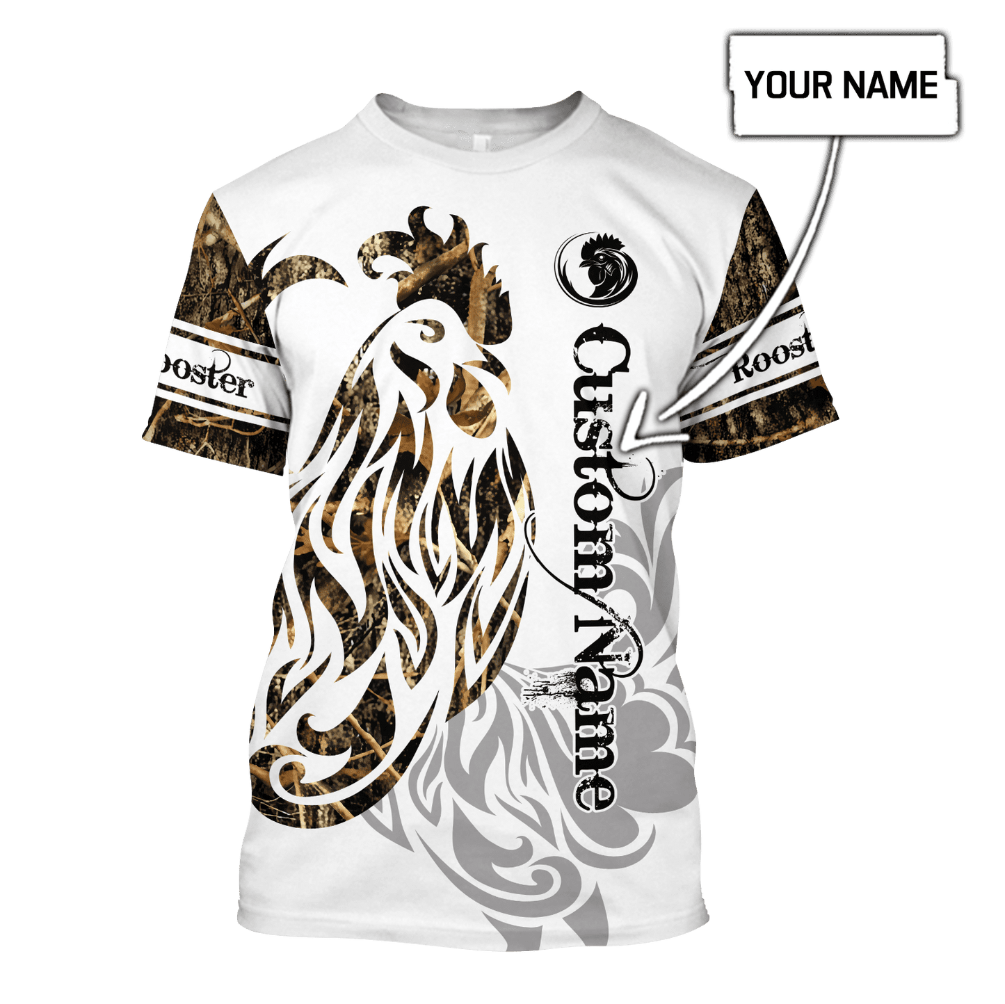 Personalized Rooster 3D Printed Unisex Shirts DD17052103