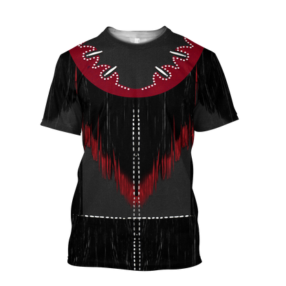 Cowboy Jacket No7 Cosplay 3D Over Printed Unisex Deluxe Hoodie ML