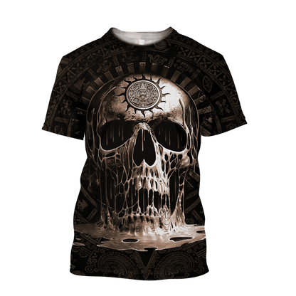 Aztec Mexican 3D All Over Printed Unisex Shirts
