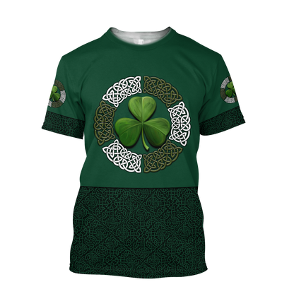 Irish Happy Sant Patrick's Day 3D Hoodie Shirt For Men And Women LAM