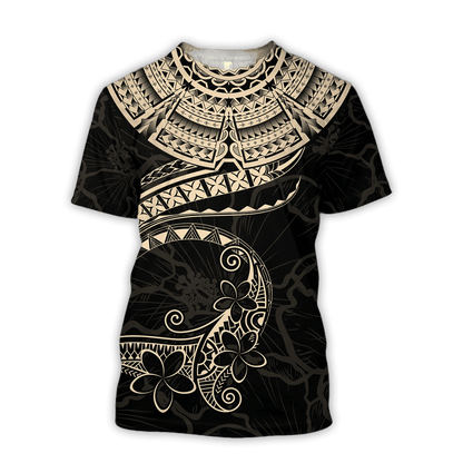 Polynesia No 18 Combo T Shirt Broad Short Tattoo