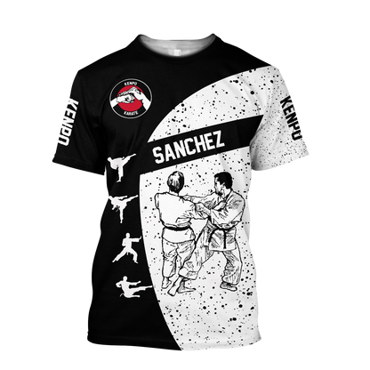Customize Name Karate Hoodie For Men And Women TNA08032108
