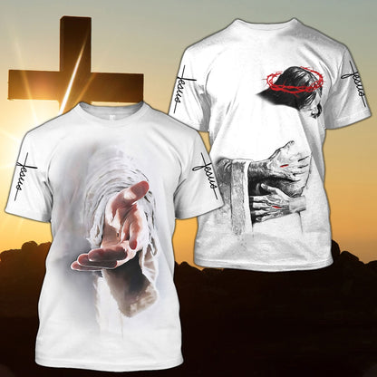 Jesus 3D All Over Printed Shirts
