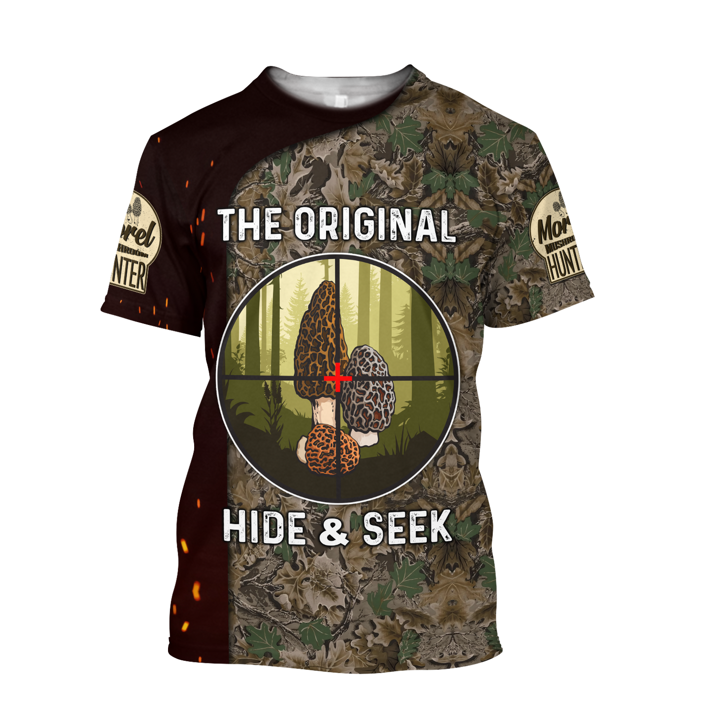 Mushroom hunter The original hide and seek 3d print shirts