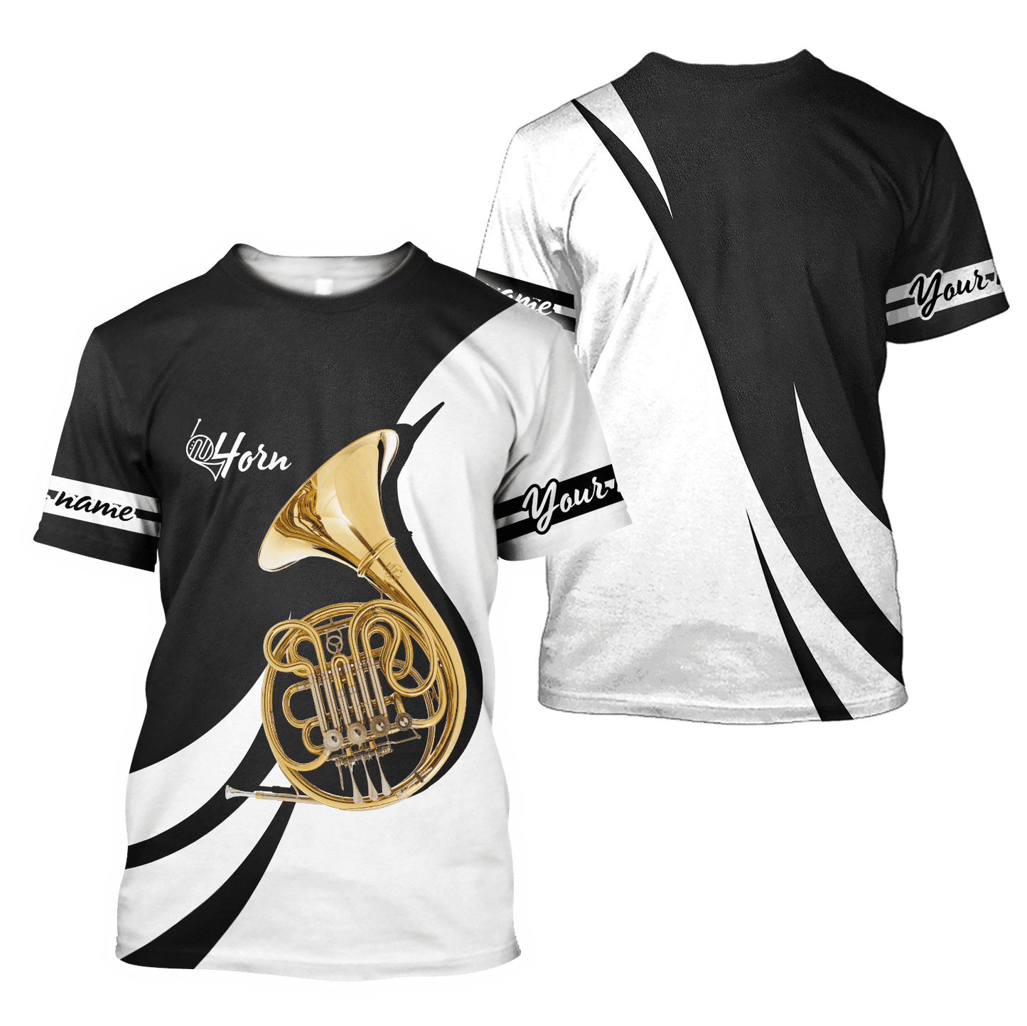 Personalized Horn Music Combo T Shirt Board Short HHT12072104