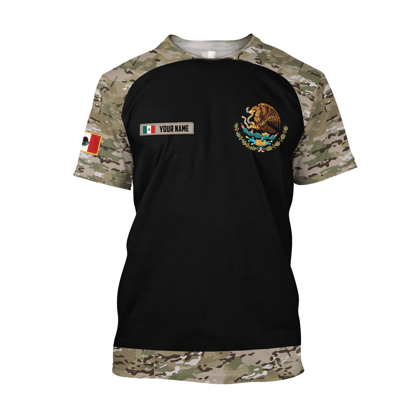 Mexico Combo T-shirt and Short Personalized name 3D All Over Printed no11