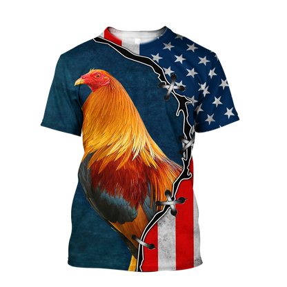 Rooster 3D Printed Unisex Shirts SN02062105