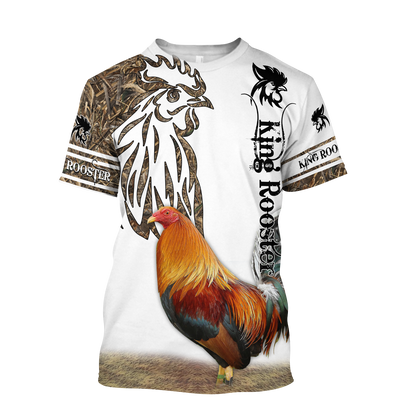 Personalized Rooster Combo T Shirt Board Short HHT23042105