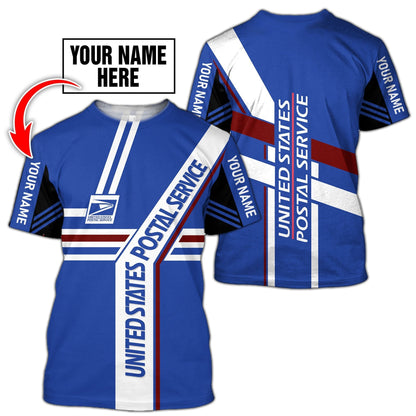 Premium USPS Unisex 3D All Over Printed Shirts MEI
