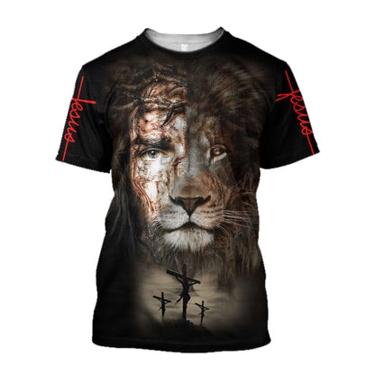Premium Christian Jesus Easter 3D All Over Printed Unisex Shirts HV