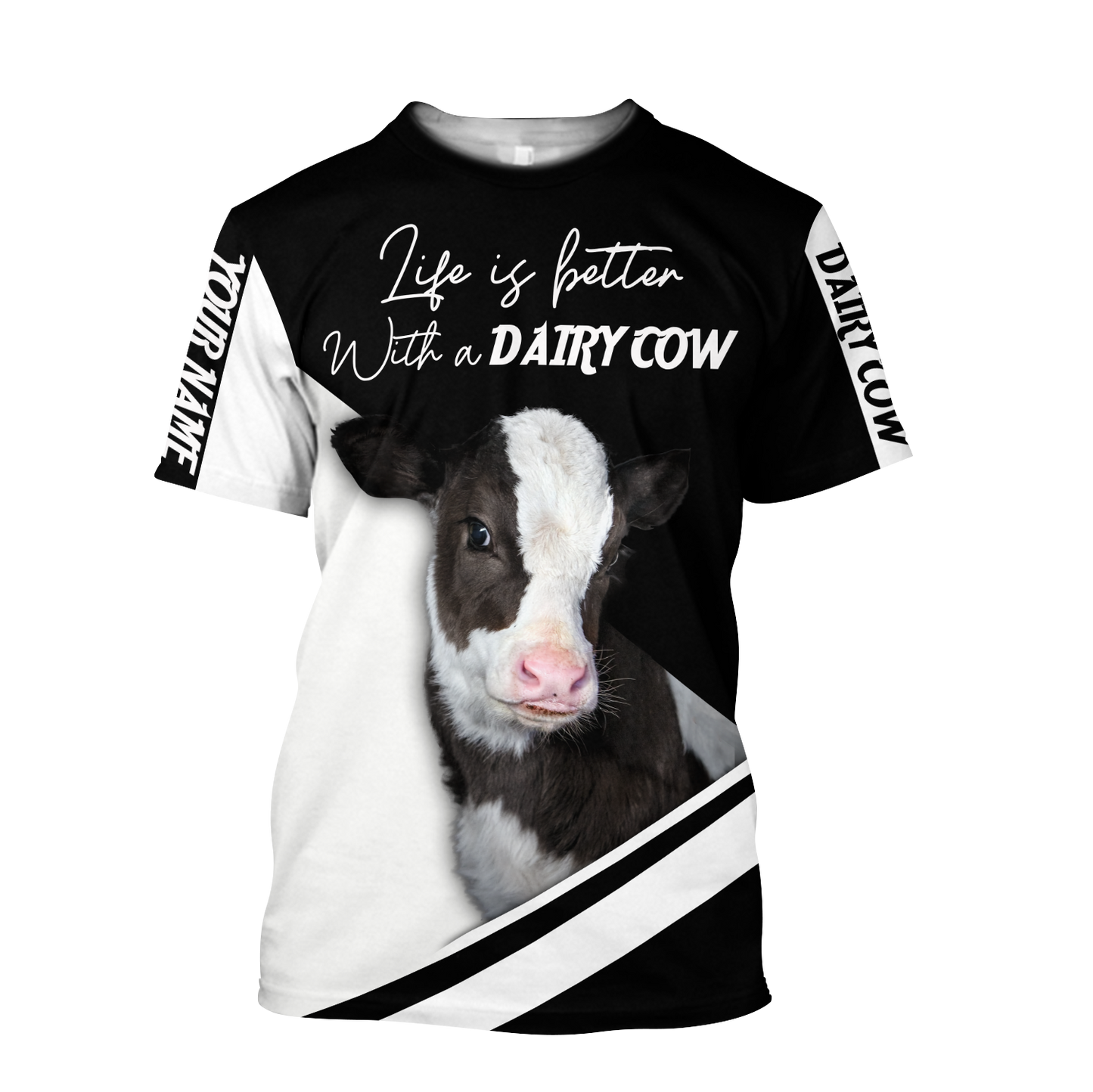Love Dairy Cow - Happy Farm 3D Hoodie Shirt For Men And Women LAM