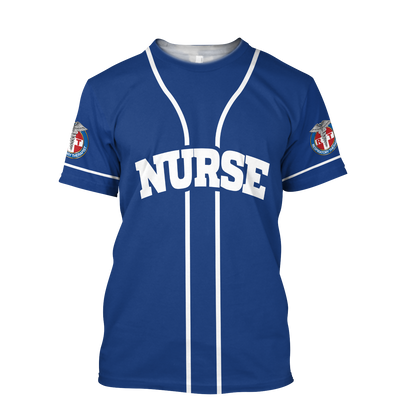 Premium Nurse Personalized Name 3D All Over Printed Unisex Shirts