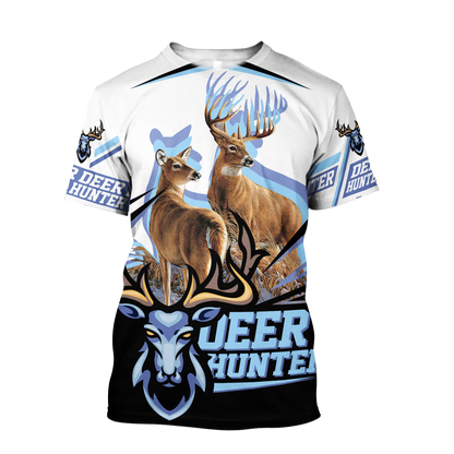 Deer Hunting 3D All Over Printed Shirts