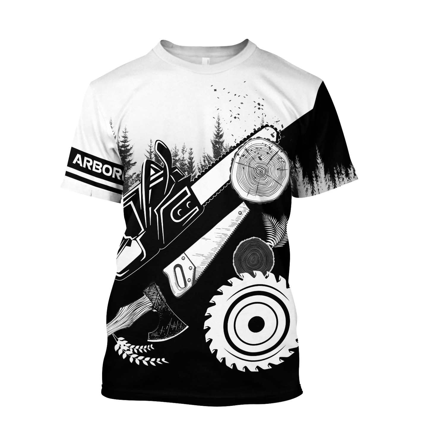 Premium Chainsaw And Wood Arborist All Over Printed Shirts For Men And Women MEI