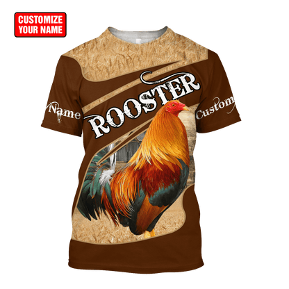 Personalized Rooster 3D Printed Unisex Shirts DD04062103