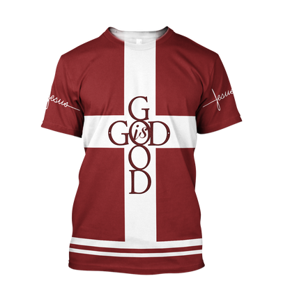 God is Good - Christian - 3D All Over Printed Style for Men and Women