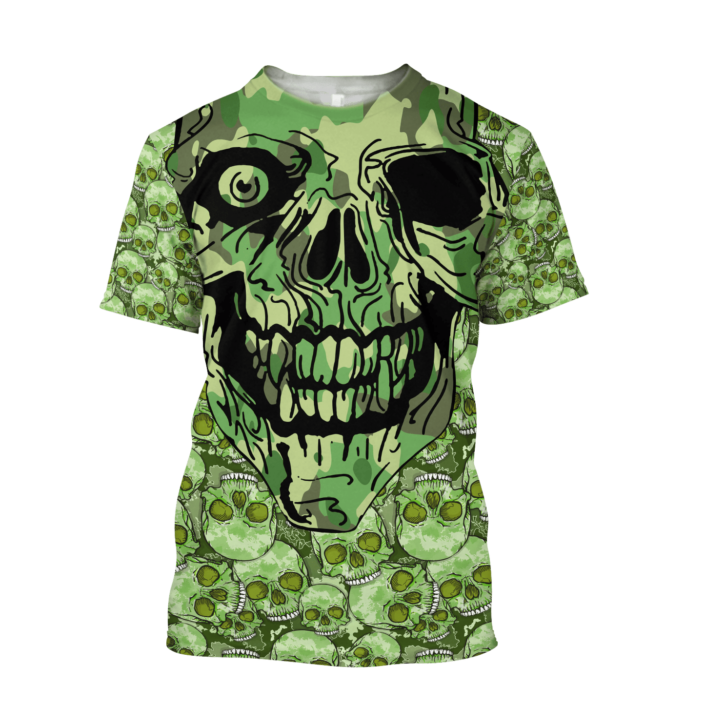 Premium Skull 3D All Over Printed Unisex Shirts
