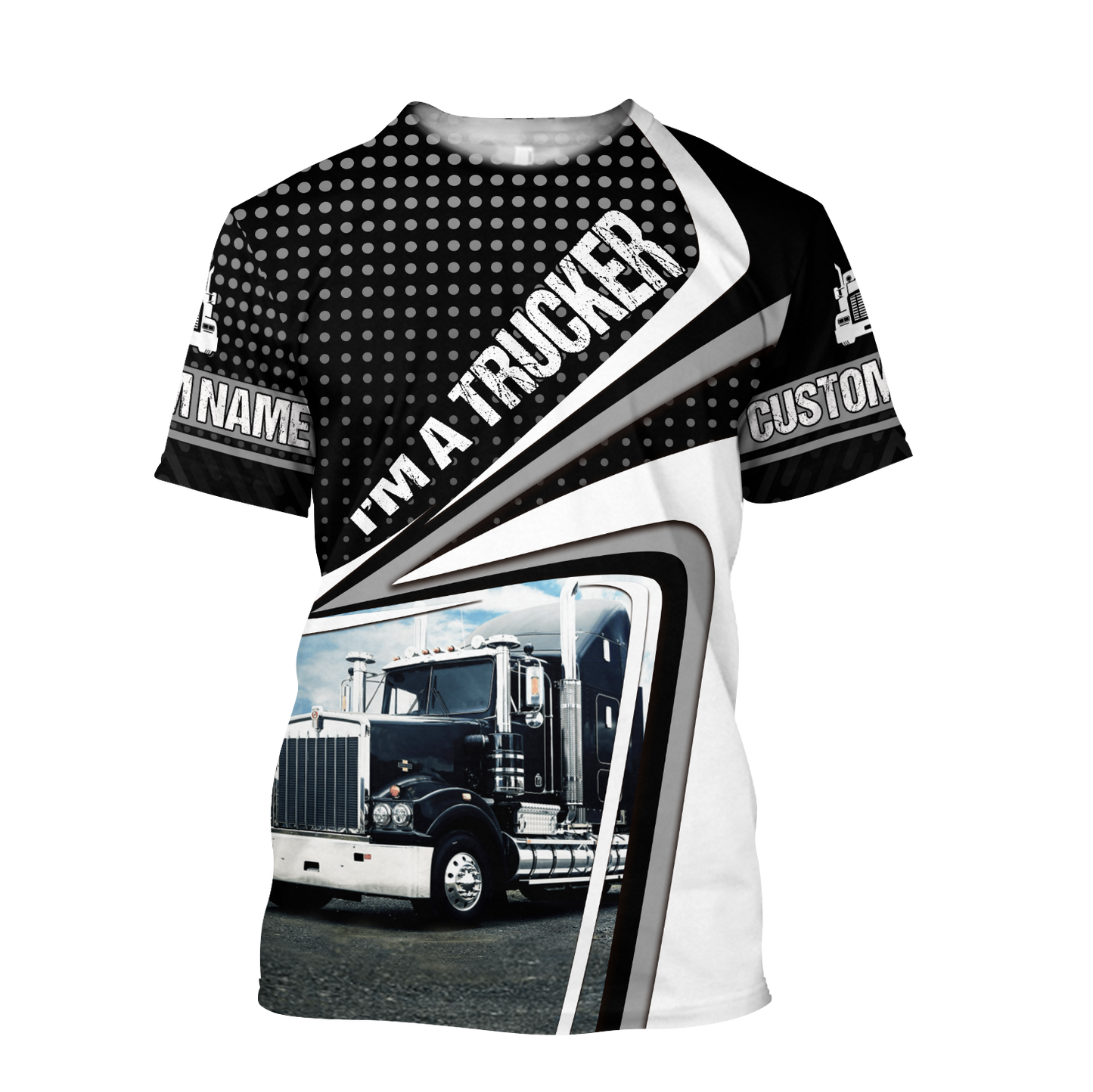 Premium Personalized Unisex All Over Printed I Am A Trucker Shirts MEI