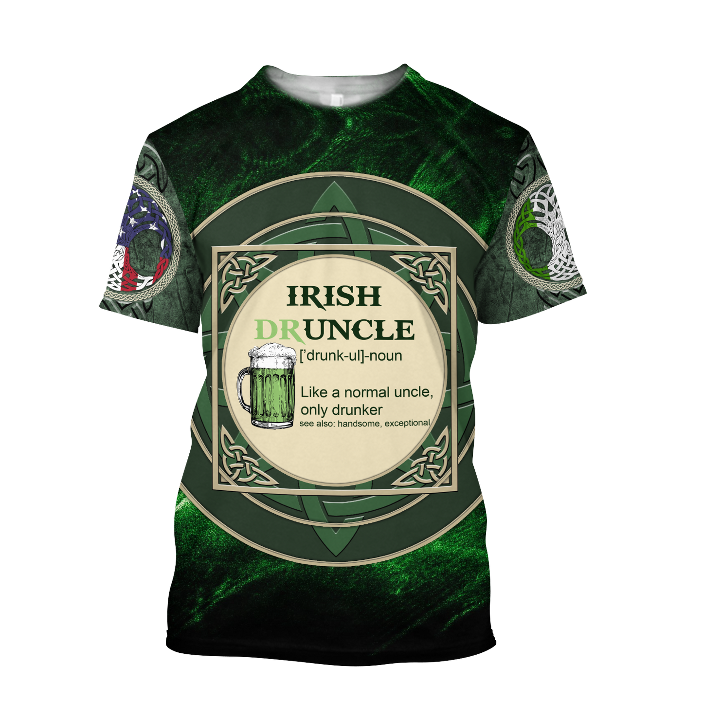 Irish Saint Patrick Day 3D All Over Printed Unisex Shirt