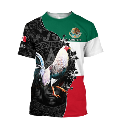 Personalized Mexican Rooster 3D Printed Unisex Shirts TNA08052103VH
