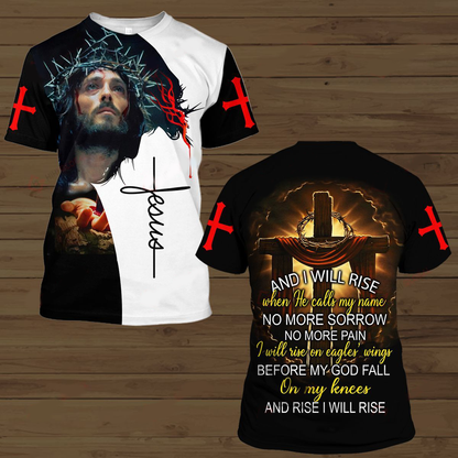 Jesus 3D All Over Printed Unisex Hoodie