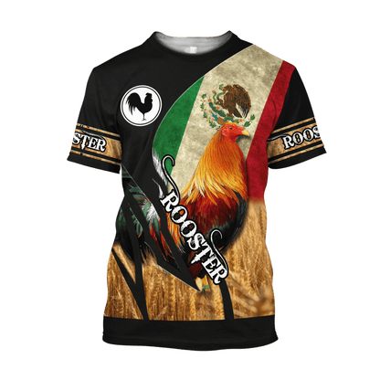 Rooster 3D Printed Unisex Shirts Pi03062105