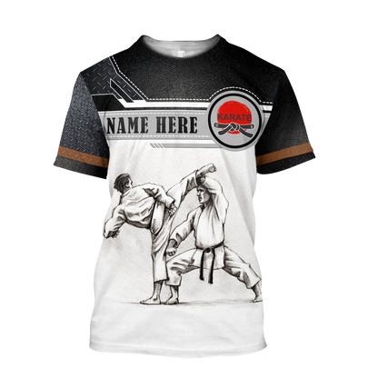 Customize Name Karate Hoodie For Men And Women TNA15032102