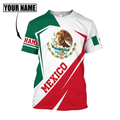 Mexico Hoodie Persionalized 3D All Over Printed Shirts