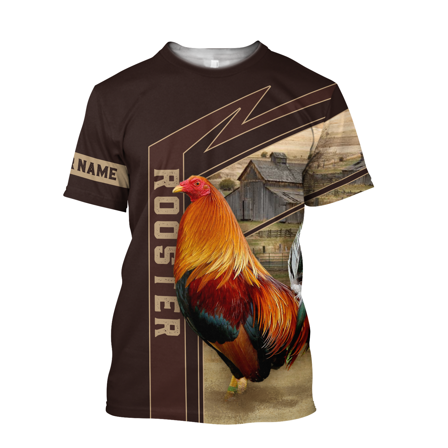 Personalized Rooster 3D Printed Unisex Shirts TNA04062104