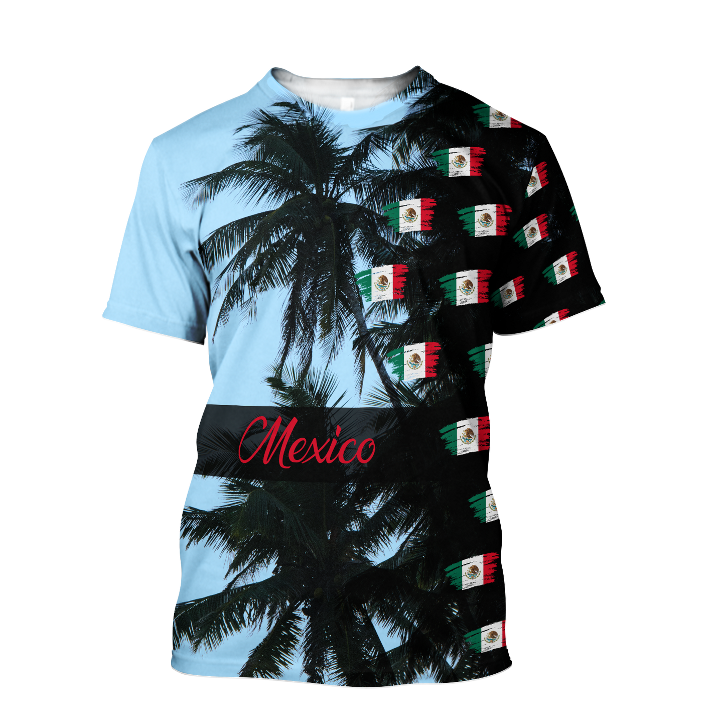 Mexico 3D All Over Printed Unisex Hoodie