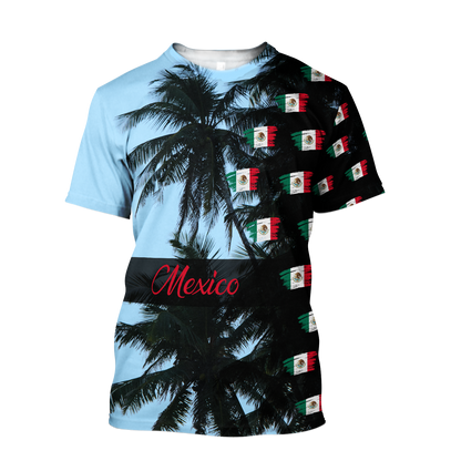 Mexico 3D All Over Printed Unisex Hoodie