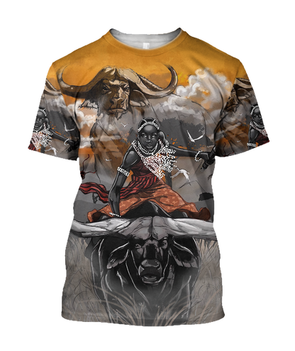 African American Persionalized Your Name 3D All Over Printed Shirts JJ26052104 KT