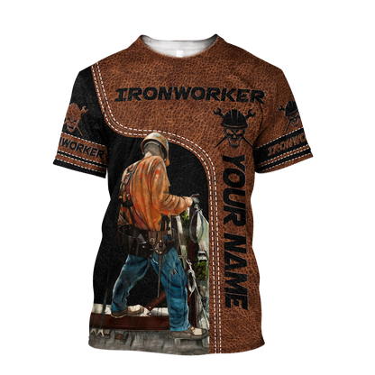 Iron worker Combo T-shirt Short