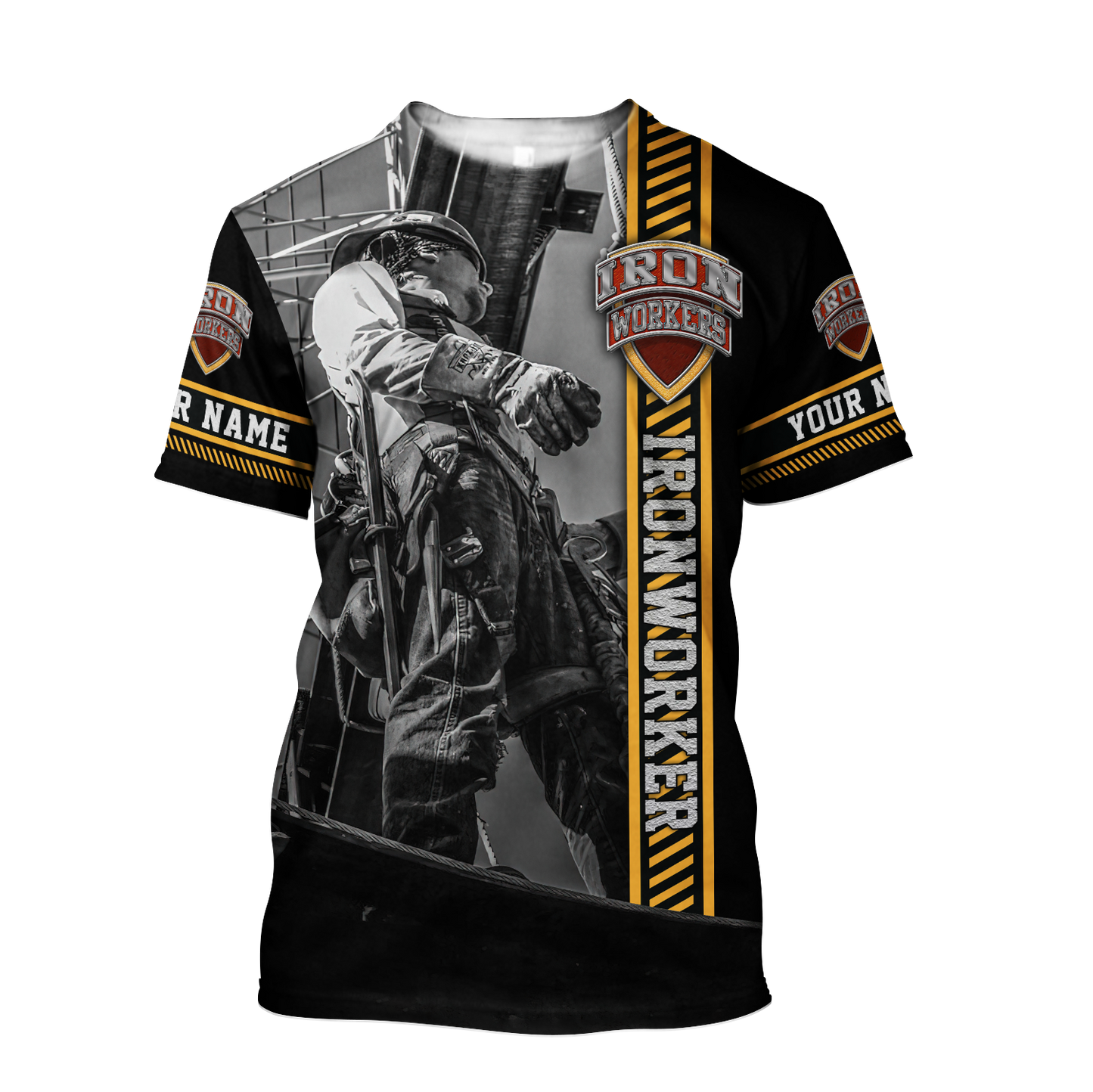 Personalized Ironworker 3D All Over Printed Unisex Hoodie