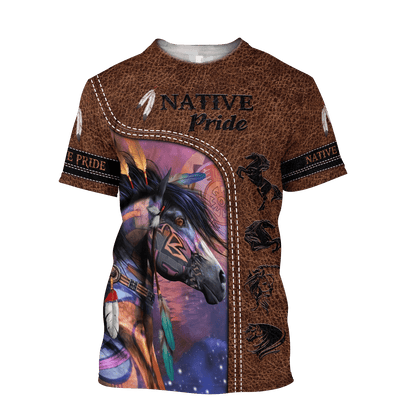 Native American 3D All Over Printed Unisex Shirts