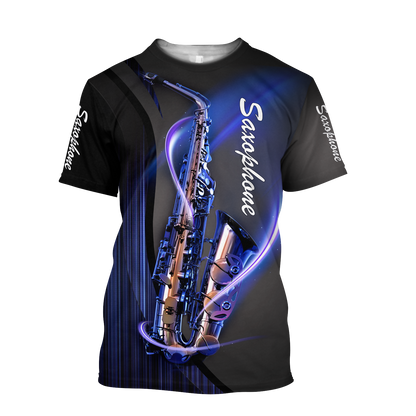 Saxophone 3D All Over Printed Shirts For Men And Women TN