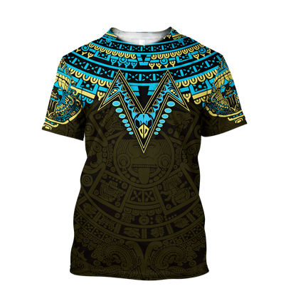Aztec Mexico 3D All Over Printed Unisex Hoodie