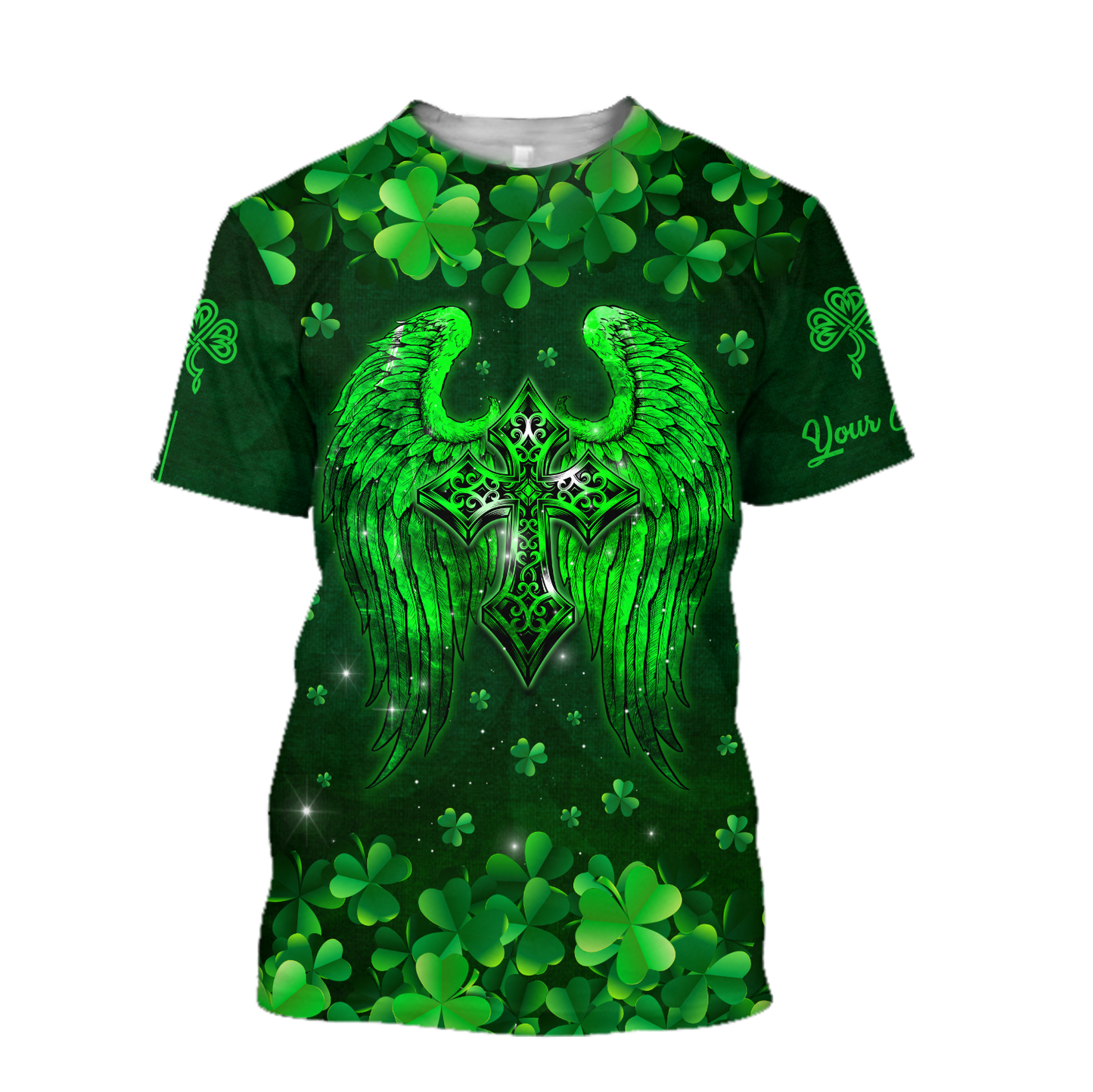 Irish By Blood Custom Name 3D All Over Printed Shirts For Men and Women