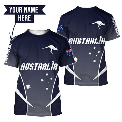 Tmarc Tee Australia active special custom name unisex 3d print shirts